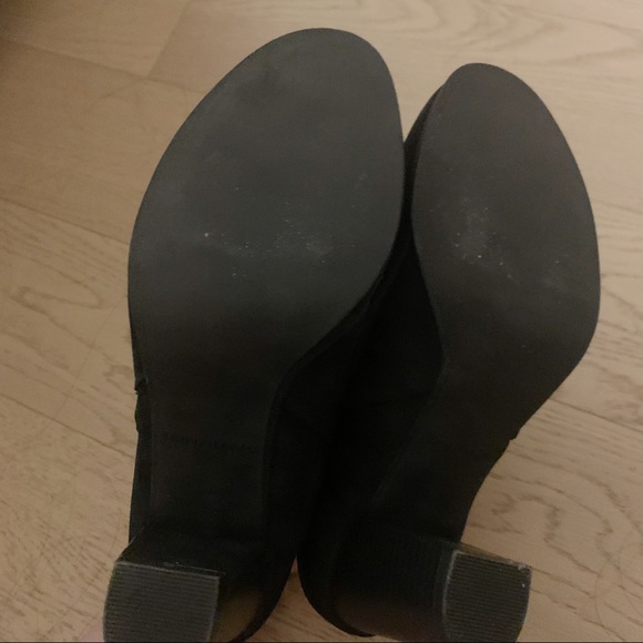 Cole Haan black heeled booties - Picture 2 of 3